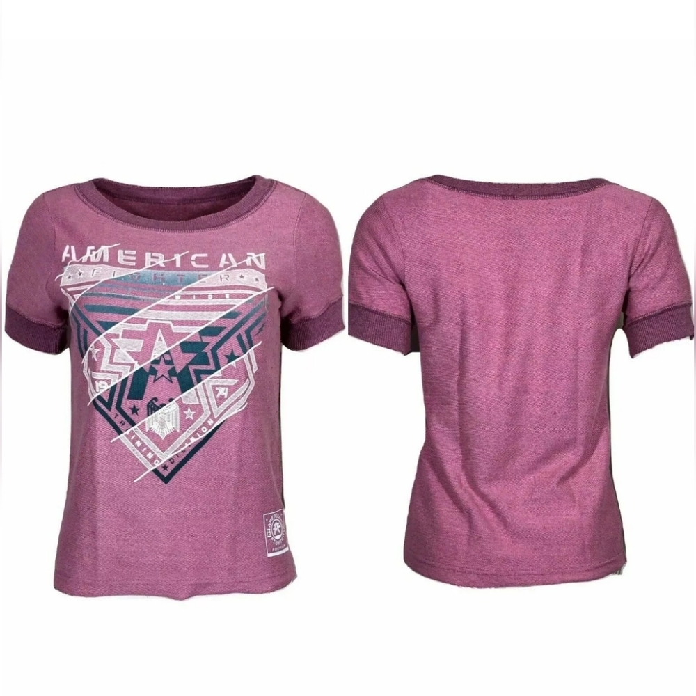 NWT American Fighter Graphic Top - Picture 2 of 7